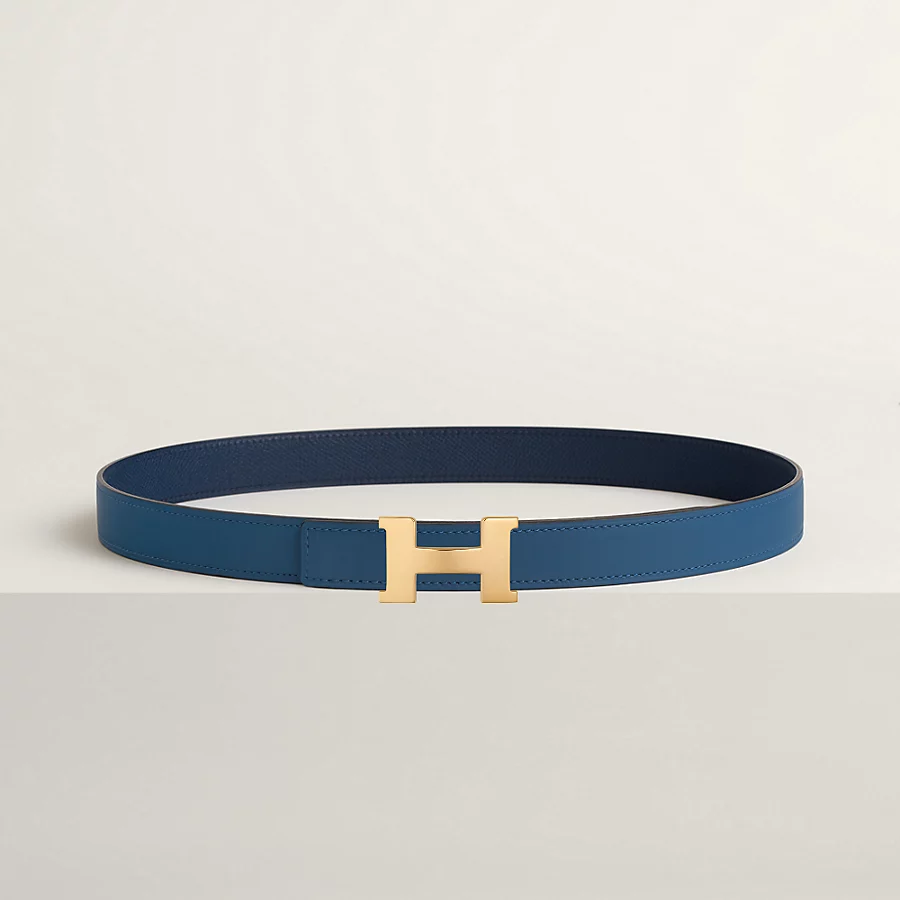 Mini Constance belt buckle & Reversible leather strap 24 mm - Image 1